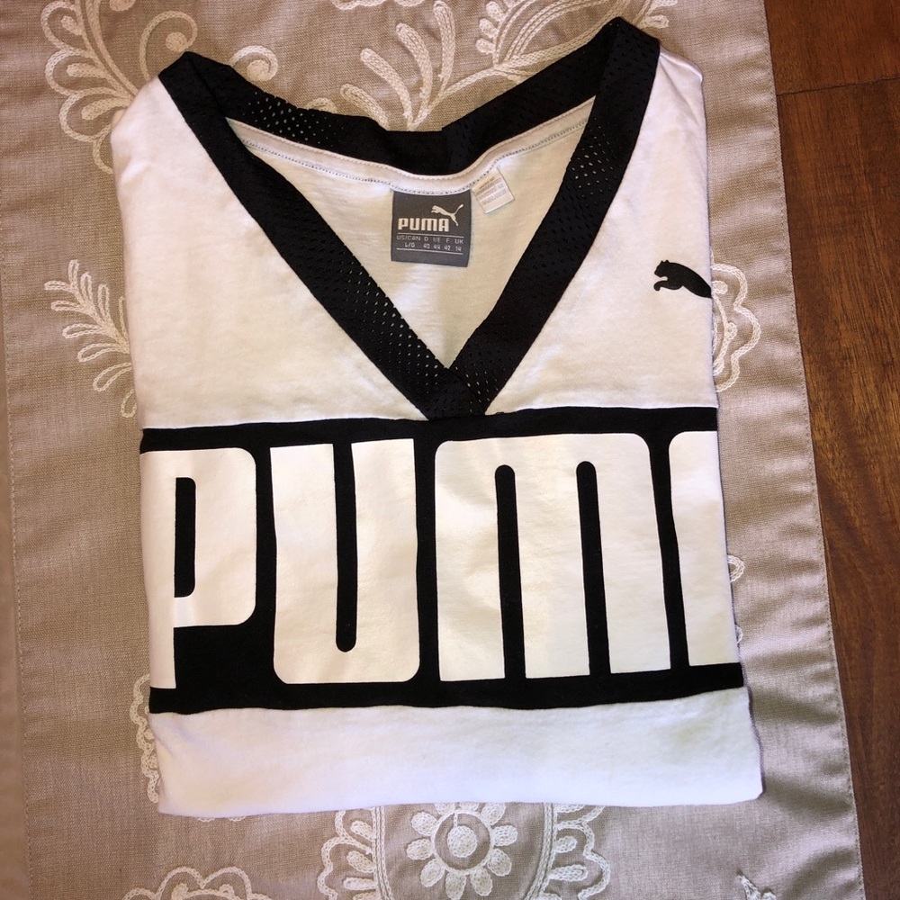 Puma cropped box T